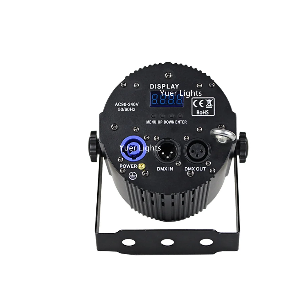 Новинка 2019 Zoom Par Lights 4X10W RGBW 4IN1 светодиодный плоский прожектор DJ диско лампа KTV бар