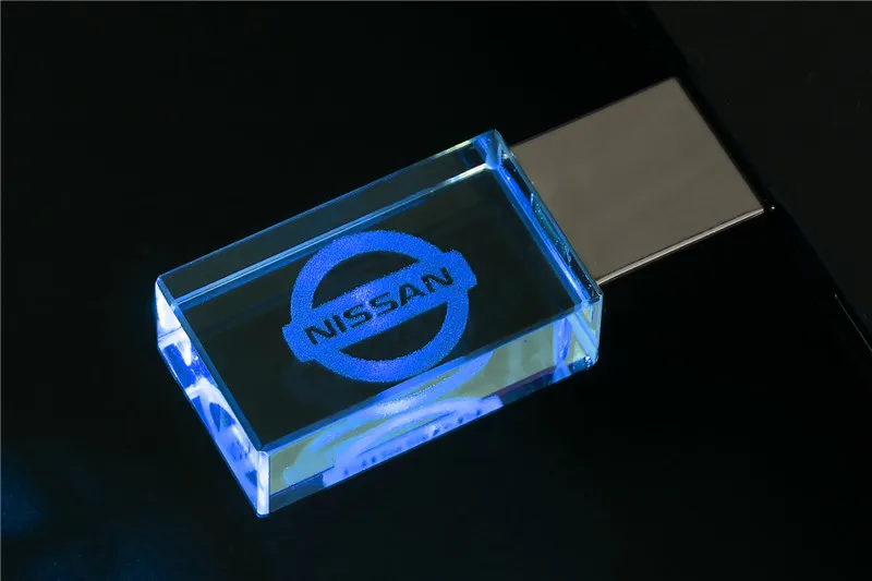 JASTER nissan crystal+ металлическая USB флешка Флешка 4 ГБ 8 ГБ 16 ГБ 32 ГБ 64 Гб 128 Гб Внешняя память Флешка u диск