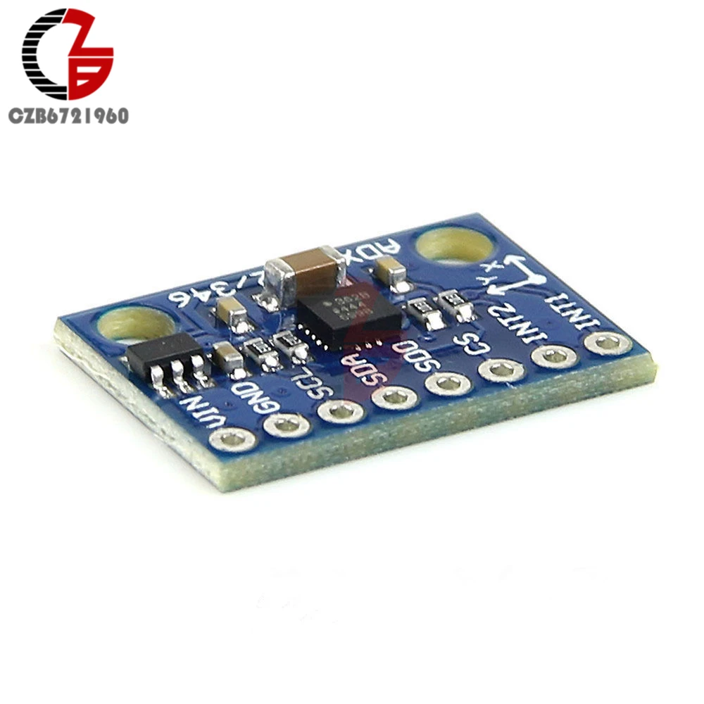 ADXL362 3 осевой цифровой акселерометр сенсорный модуль SPI для Arduino|spi module|spi sensorspi