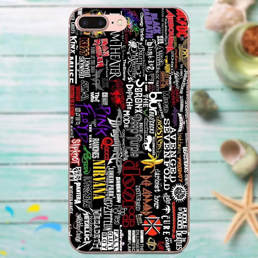 Для LG Nexus 5 5X G2 G3 mini spirit G4 G5 G6 K4 K7 K8 K10 2017 V10 V20 V30 Stylus Special Rock Bands коллекция