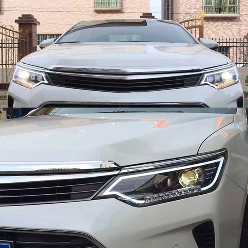 Hlxg автомобильный стильный головной светильник в сборе для Toyota Camry 2015 2016