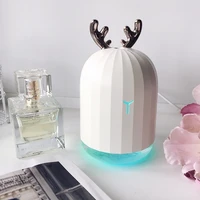 white deer air humidifier ultrasonic aromatherapy diffuser with colorful led night light mini usb essential oil diffuser for car