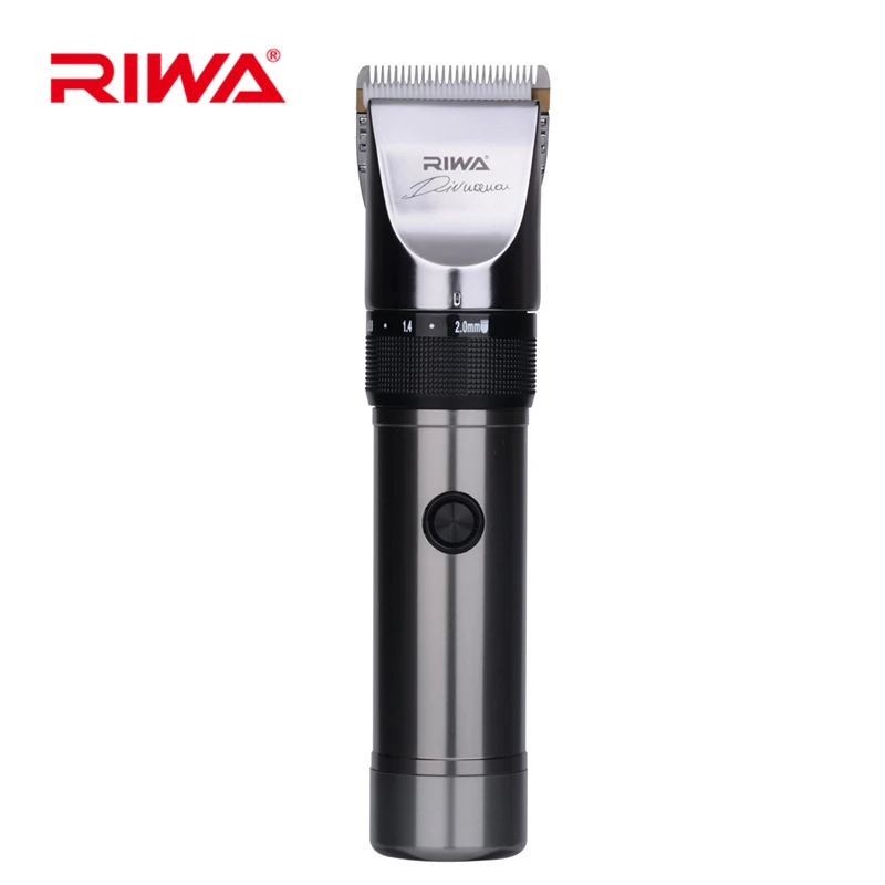 Only Hair Clipper RIWA профессиональная перезаряжаемая машинка для стрижки волос, триммер с низким уровнем шума, машинка для стрижки волос, беспроводная Регулируемая Парикмахерская Машинка для стрижки волос - Цвет: Only Hair Clipper