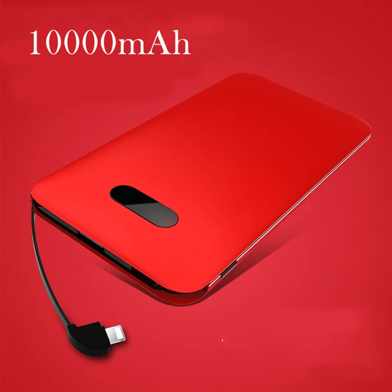 Карманный телефон power Bank 10000 мАч Внешний аккумулятор зарядное устройство Ulta