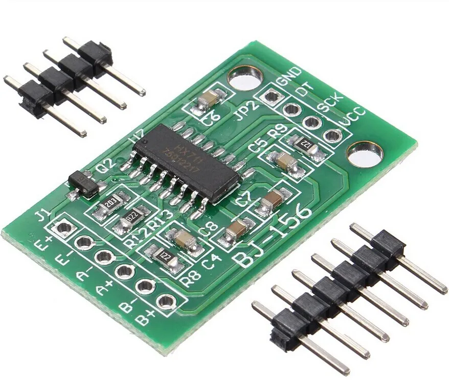 Припой! Двухканальный датчик давления HX711 Arduino 24-битный прецизионный модуль A/D |