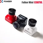 Foxeer Falkor мини-камера 1200TVL FPV камера s16:94:3 PALNTSC переключаемая CMOS 13 GWDR Поддержка 5  40 В для радиоуправляемого мультикоптера