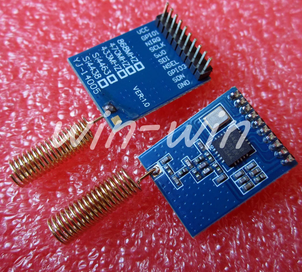 1 шт. SI4463 Беспроводной модуля 868 мГц NRF905/SI443238/CC11101|wireless module| |