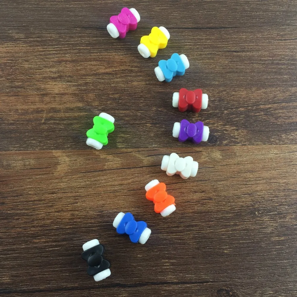 50 шт. зажим для usb-кабеля протектор наушников яркие наушники крышка Apple iPhone samsung htc