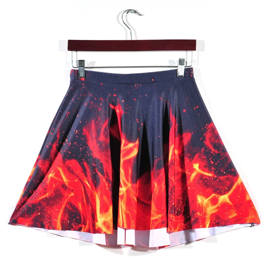 Женская юбка с высокой талией винтажная плиссированная для фитнеса|skirt 3d|high waist