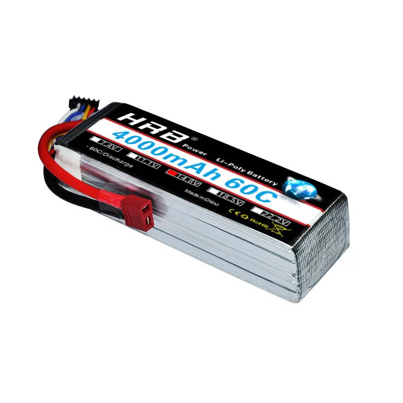 HRB Lipo аккумулятор 4S 14 8В 4000 мАч для радиоуправляемых автомобилей YOWOO POWER