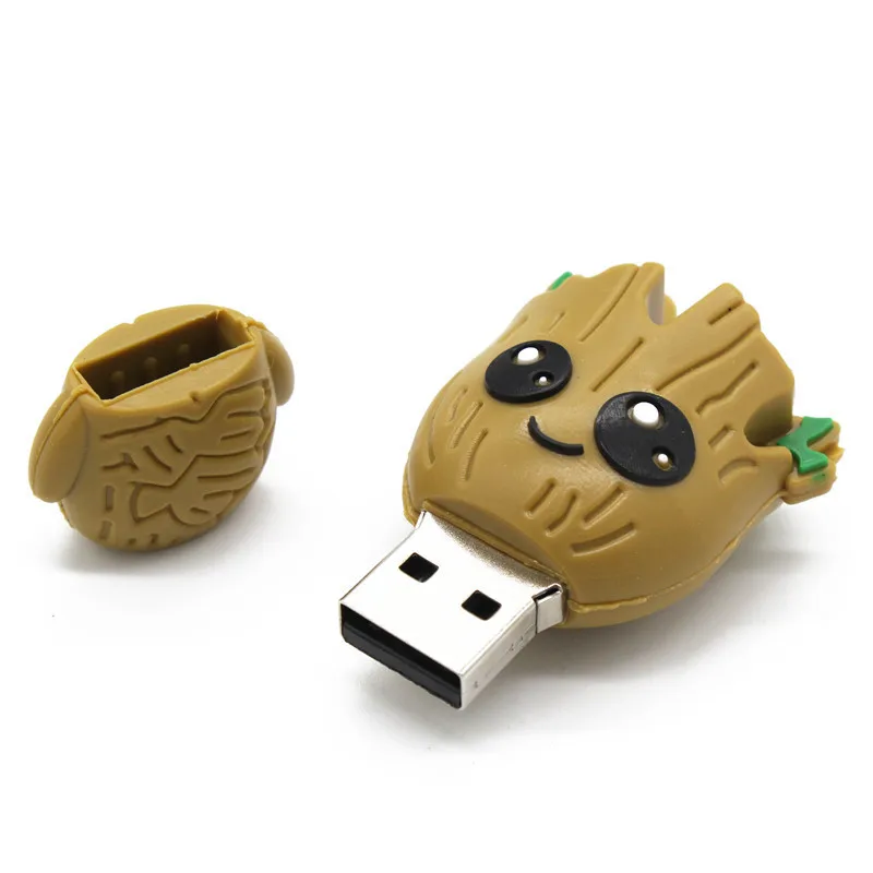 Милый мультяшный флеш-накопитель USB 2 0 RGOOT подлинный объем 4 ГБ 8 16 32 64 | Компьютеры и