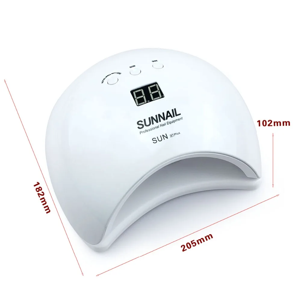 SUNNAil SUN X1 Plus 36 Вт УФ светильник светодиодный Сушилка для ногтей гель лампа арочные