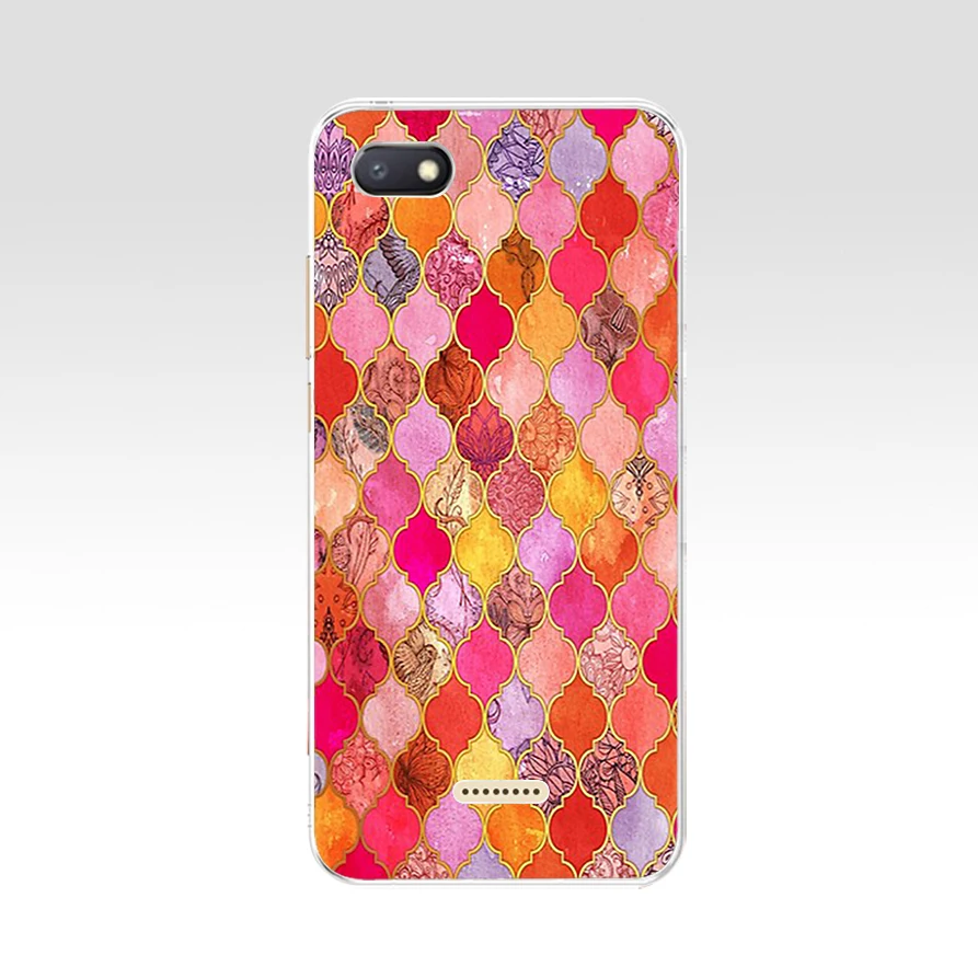53 22 Xiaomi redmi 6A чехол силиконовый чехол 5,4" TPU мультфильм чехол на Xiaomi redmi 6a redmi 6a coque fundas Телефон Бампер корпус - Цвет: 53
