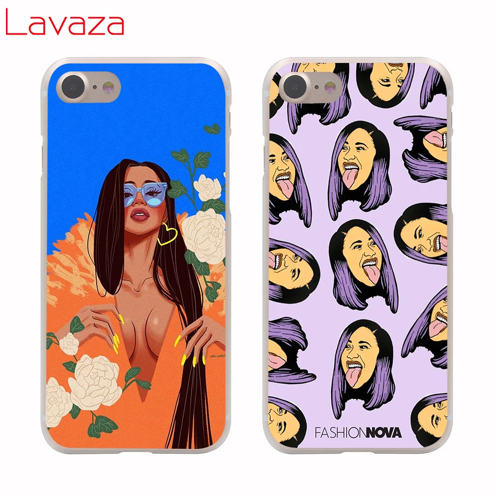 Lavaza Nova Cardi B жесткий чехол для телефона Apple iPhone 6 6s 7 8 Plus X 5 5S SE XS Чехлы MAX XR | Мобильные