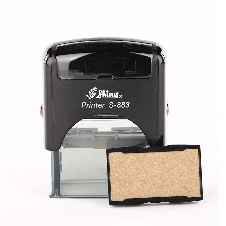 Блестящий фотопечатный мини штамп 18x47 мм|ink rubber stamp|self inking stampstamp custom |