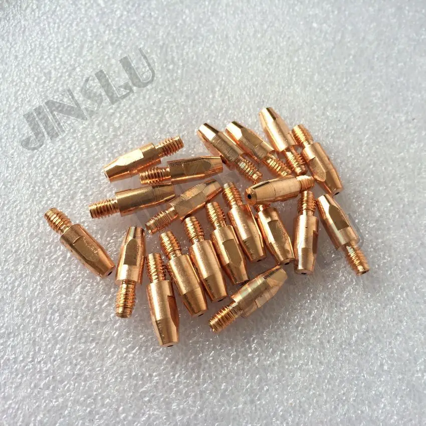 Free shipping E-Cu 20PCS MIG torches consumable BINZEL 24KD 0.8mm contact tips | Инструменты
