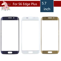 10pcslot for samsung galaxy s6 edge g925f g925a g95 and s6 edge edge plus g928 g928f front outer glass lens touch screen panel