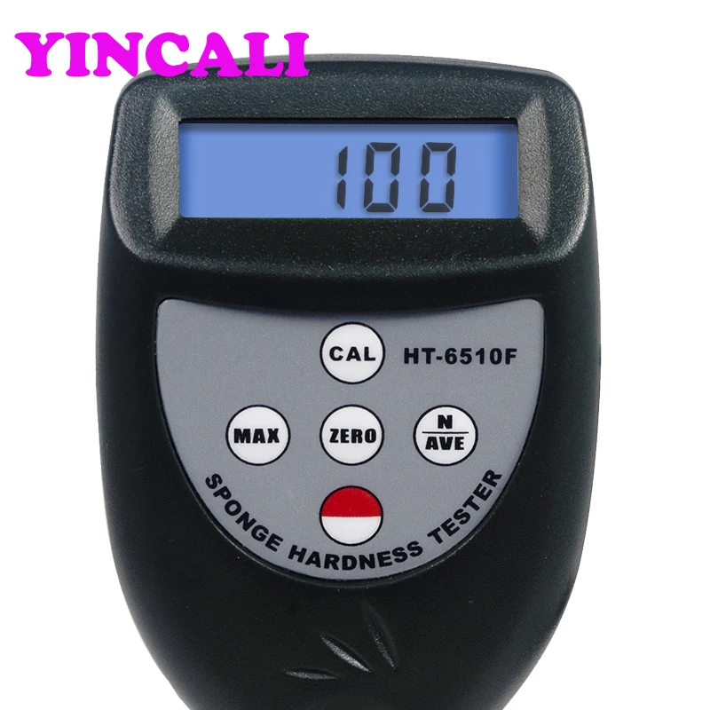 Good Portable Hardness Tester HT-6510F Can be used to Soft Cellular Materials detect Measure Range 0~100HF Shore Meter |