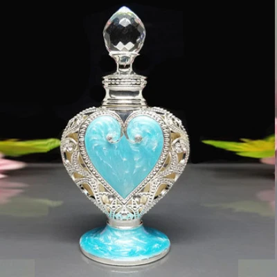 12ML blue 10/12 мл Сейлор Мун бутылки многоразового использования Красочные Стекло пустой парфюмерный дом-контейнер с Свадебные украшения флакон для духов многоразового использования - Цвет: 12ML blue