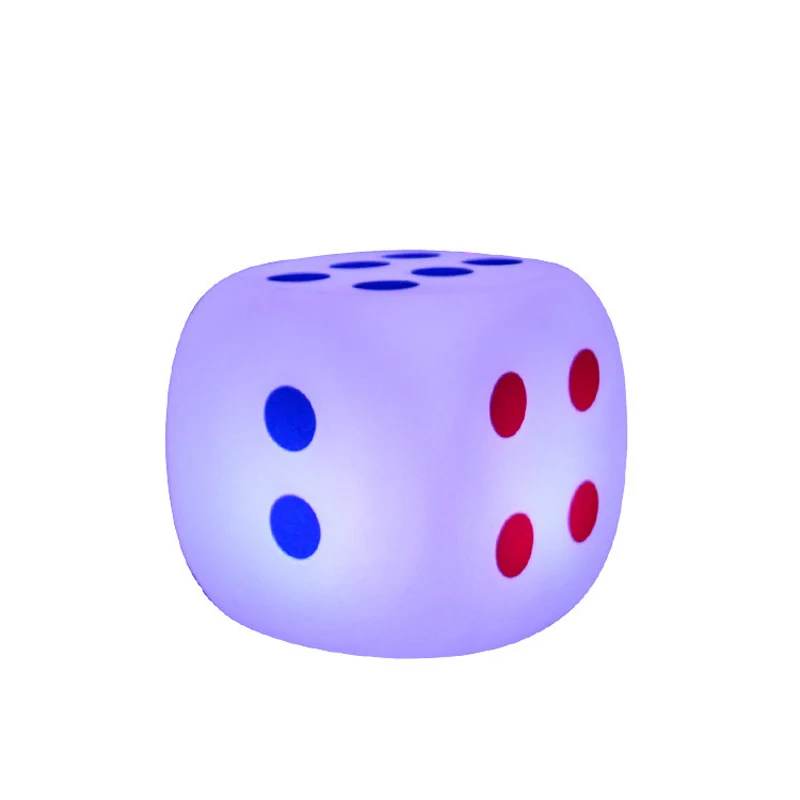 Креативный светодиодный ночник craps водонепроницаемый кубический стул 15 см 20 30