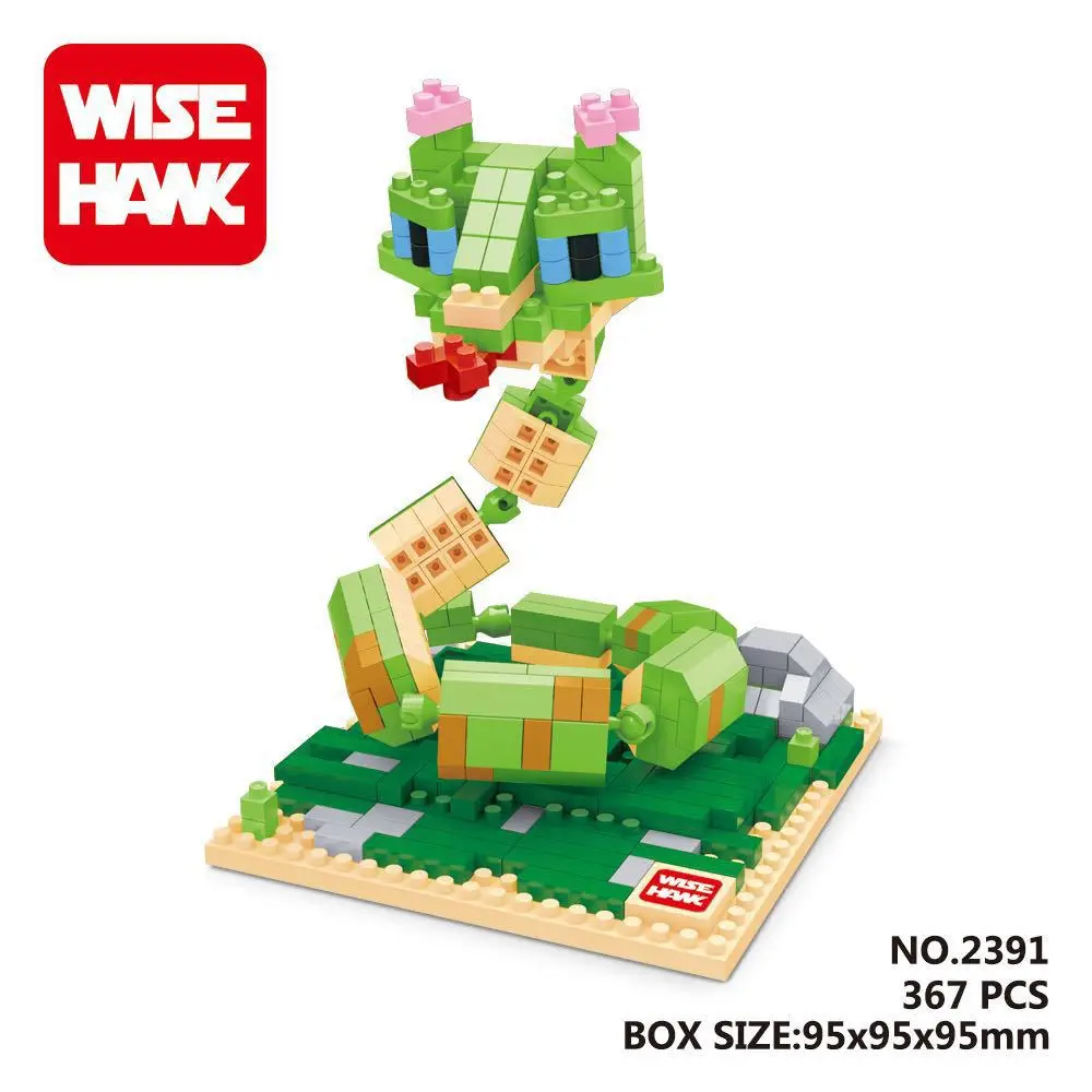 Wisehawk микро блоки Алмаз Мини минуты строительные игрушки панда Главная