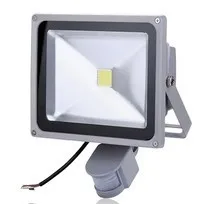 LED Flood Light search projector lamp 10W 20W 30W 50W AC85-265V PIR Motion sensor Sense detective Sensor IP65 Waterproof | Лампы и