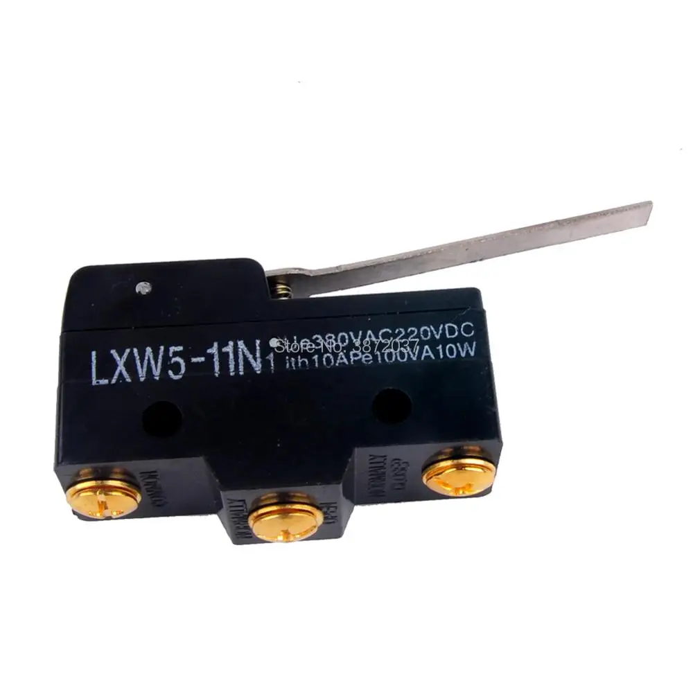10 шт./лот DIYmall LXW5 11N1 выключатель SPDT NO NC Мгновенный Концевой с прямым рычагом на