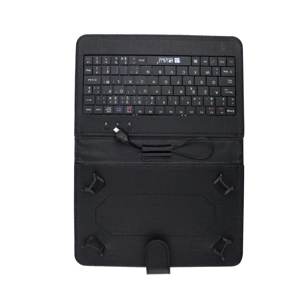 Ультратонкий 7 дюймов Регулируемый чехол для планшета с клавиатурой Чехол