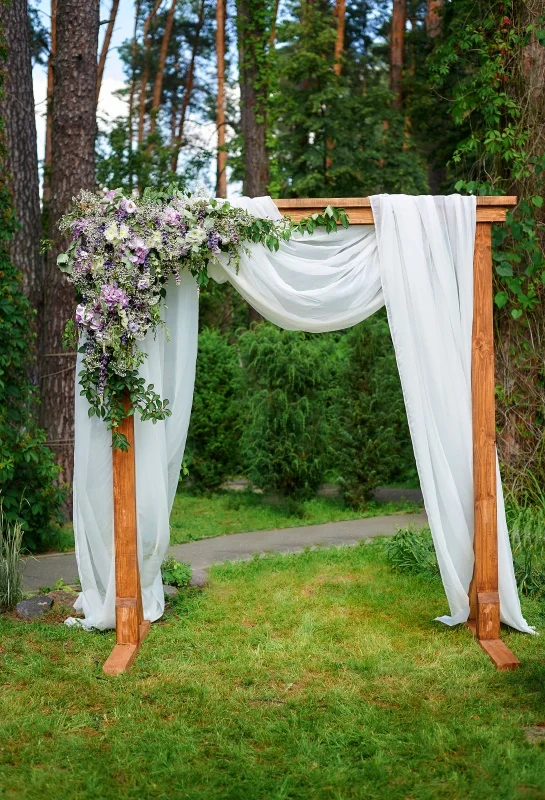 Laeacco Свадебные занавески цветы газон Весенняя сцена Фото фоны индивидуальные