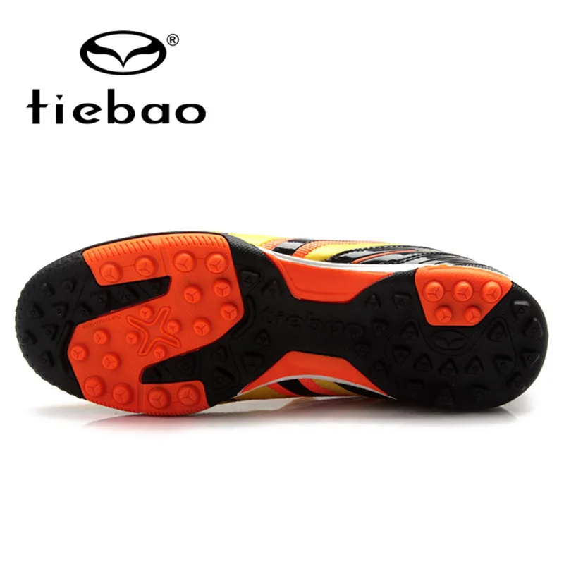 TIEBAO Kids Football Boots Boys TF Soles Football Shoes Turf Soccer Shoes Kids Sneakers Artificial Grass Soccer Shoes Kids