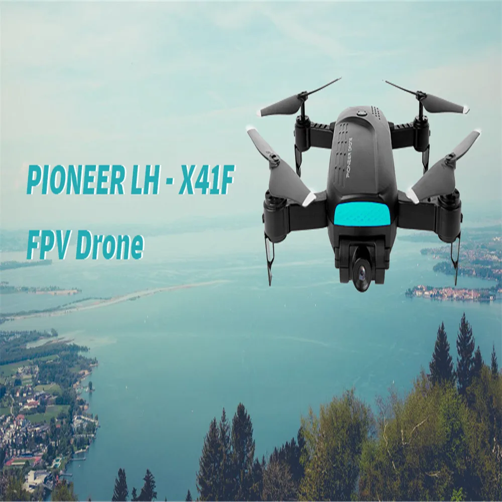 PIONEER LH X41F FPV Дрон Радиоуправляемый квадрокоптер WiFi 4 канальный оптический поток