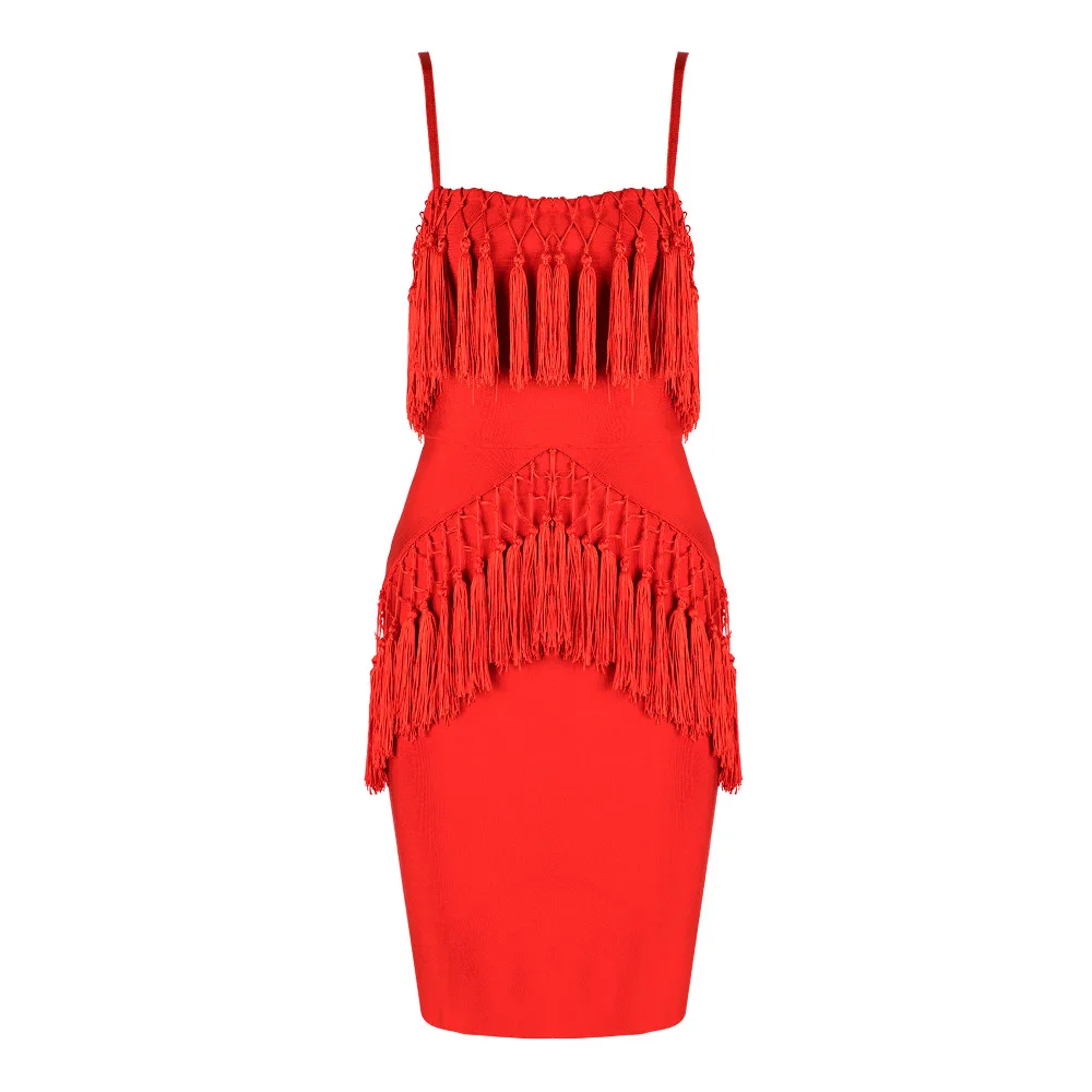Beateen Tassel облегающее женское вечернее платье vestidos сексуальное с вырезом лодочкой
