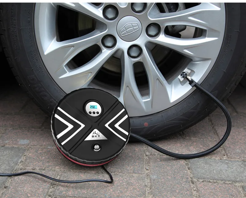 

New Arrival Double Cylinder Digital car inflator 12V Electric Car Air Compressor High Pressure Inflator Car Inflator Pump