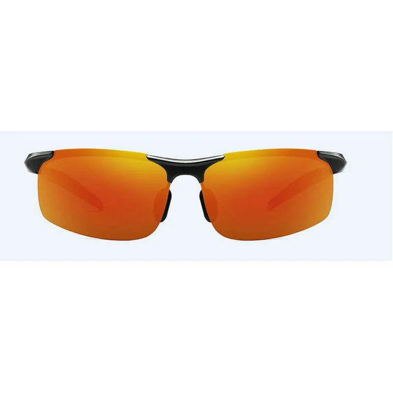 Мужские квадратные солнцезащитные очки FML с поляризационными линзами для - Фото №1