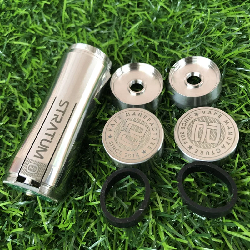 Oldboy Nona stratum zero mod 316 stainless steel 23mm single 18650 21700 mech vape mods for 22mm 24mm RDA RTA tank | Электроника