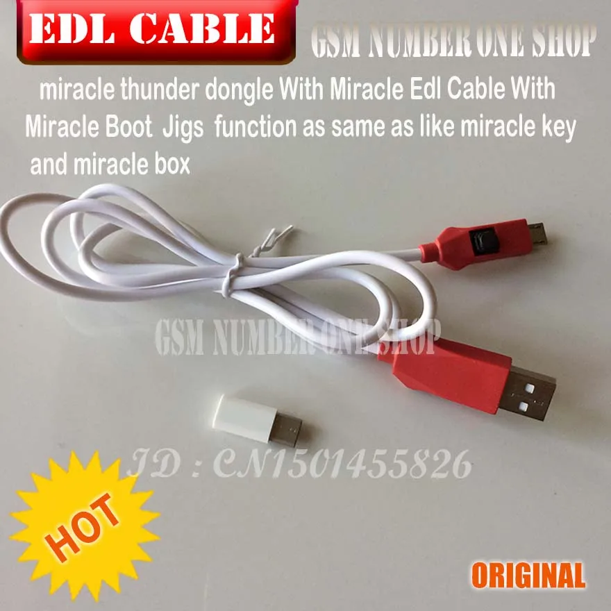 Новый набор ключей Miracle Thunder pro кабель edl & miracle boot Jig Emmc Solution FRP Flash Generic mode no need