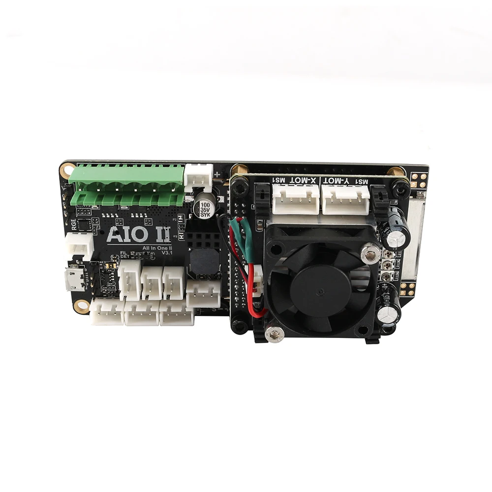 AIO II V3.2 материнская плата все в одном II 32 бит MCU 32 бит ST820 драйвер 256 Microsteps плата контроллера Поддержка Marlin для 3DP/CNC