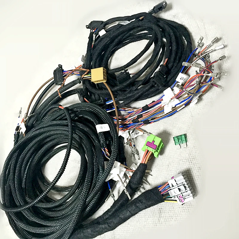 Высокое качество dynaudio жгут проводов для Volkswagen VW PASSAT B6 B7 R36 CC установка Dynaudio провод кабель 1 комплект