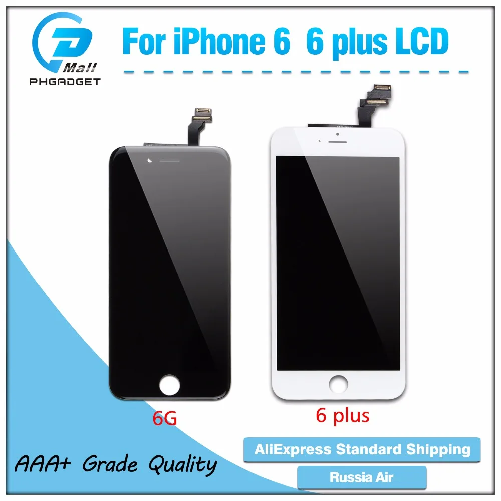 Нормальная Доставка! Лучший ЖК дисплей AAA и сенсорный экран для iPhone 5C 5S SE 6 6G PLUS|touch