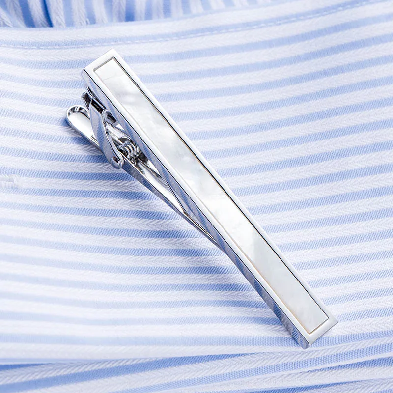 Зажим для галстука VAGULA натуральный жемчужный зажим бабочки 30|tie clip|tie bartie pin |