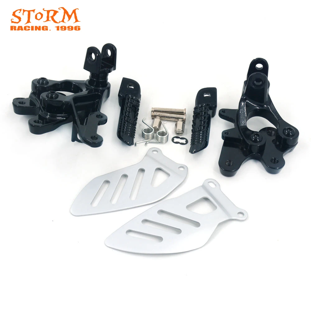 

Front Footpegs Foot Pegs Footrest Pedals Bracket For SUZUKI GSXR1000 GSX-R1000 GSX1000R 2009-2010
