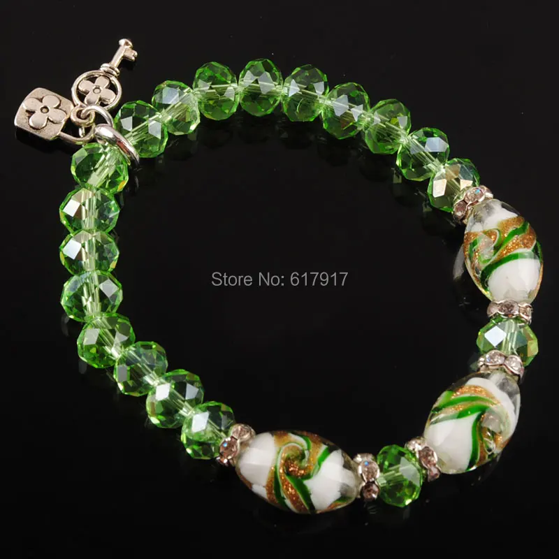 Новая мода Бесплатная доставка Зеленый Кристалл граненые стеклянные колонки