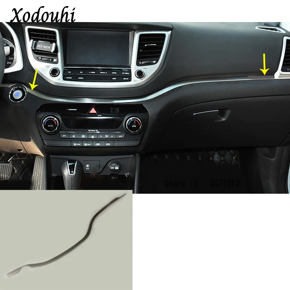 Для Hyundai Tucson 2015 2016 2017 2018 автомобильный Стайлинг перчаточный ящик Крышка детектор
