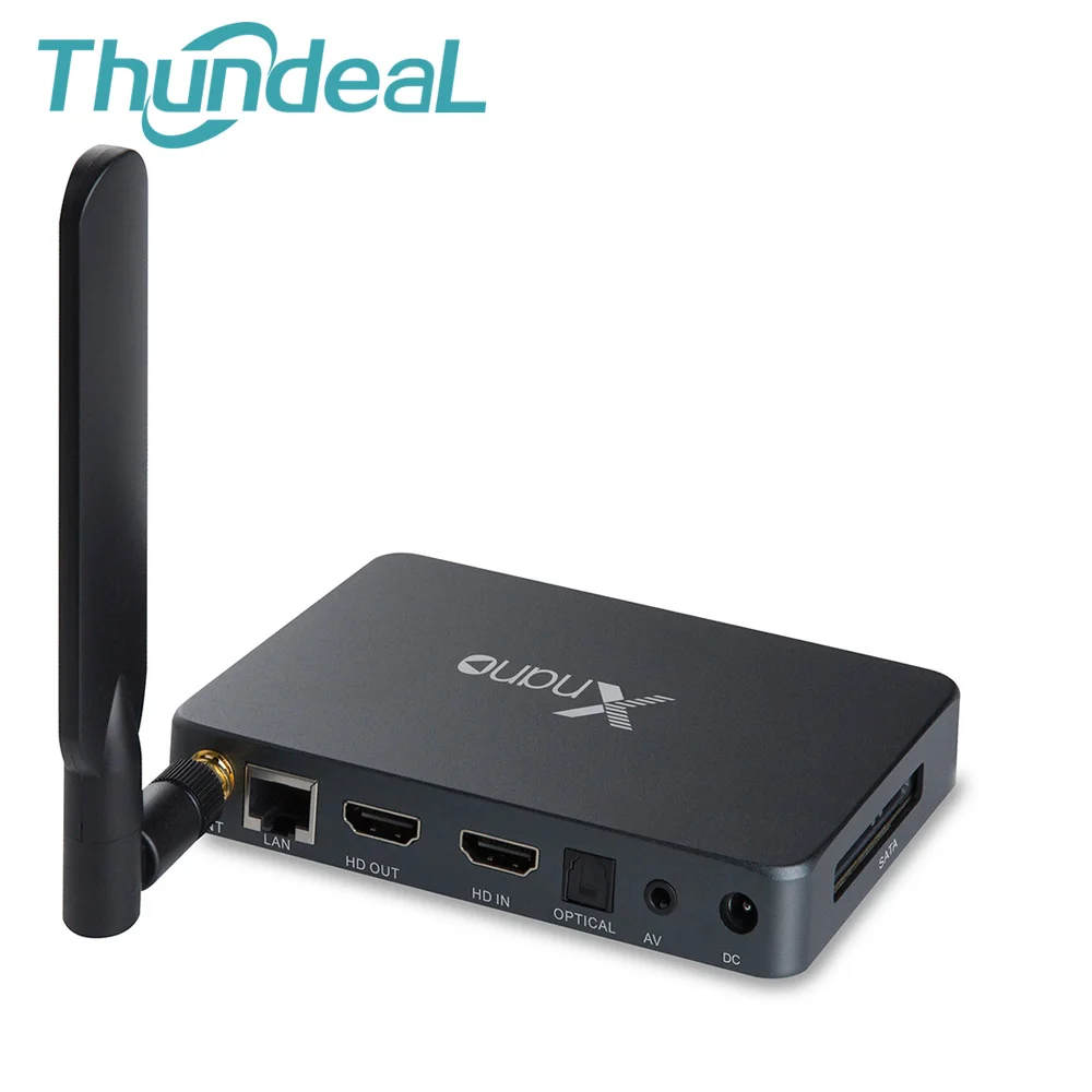 Xnano X5 Android Smart ТВ коробка 8 г 16 Media Player 6 0 WI-FI 4 К Декодер каналов кабельного
