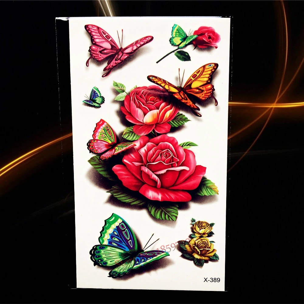 Перо якорь Временные татуировки Для женщин Средства ухода за кожей Книги по