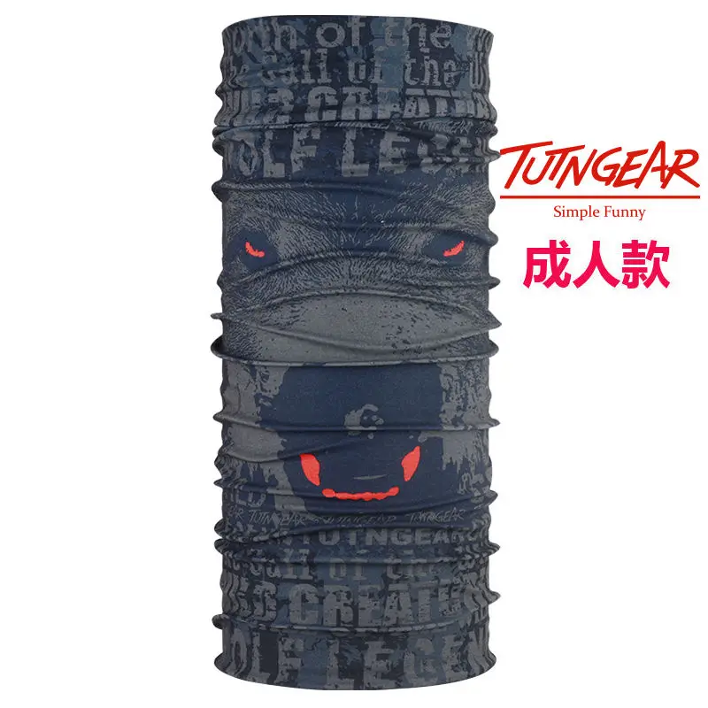 Бесшовная быстросохнущая бандана TUTNGEAR поглощающая пот COOLMAX велосипедная повязка