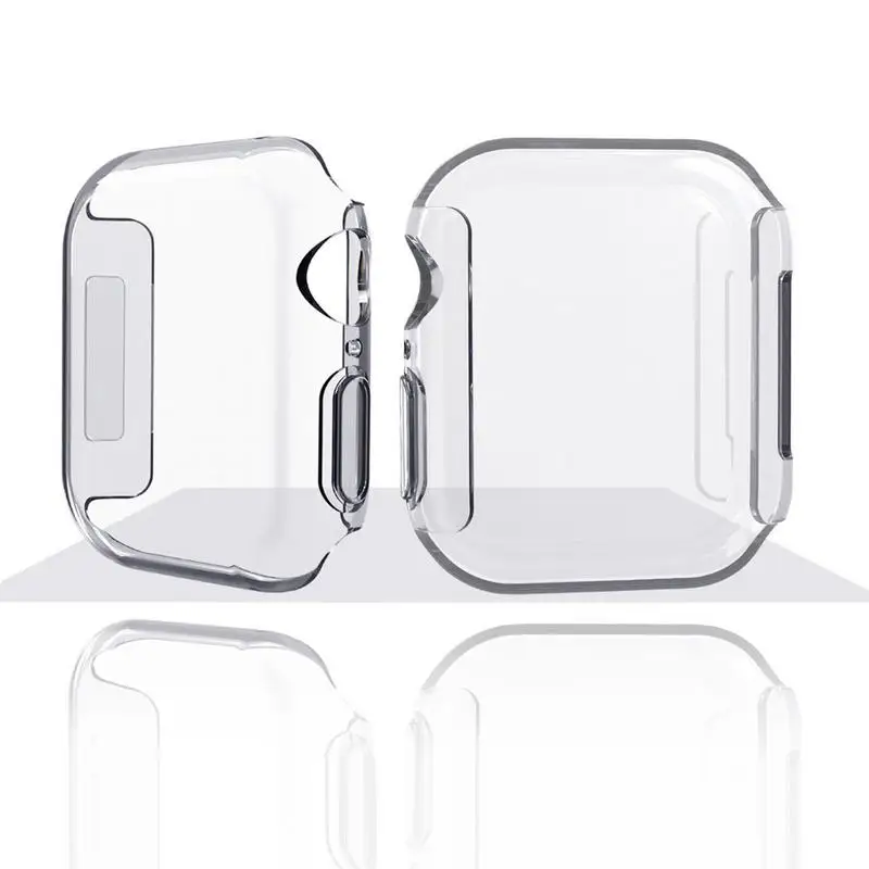 Новый прозрачный чехол из ТПУ для Apple Watch IWatch S4 Series 1 2 3 4 Ультратонкий защитный