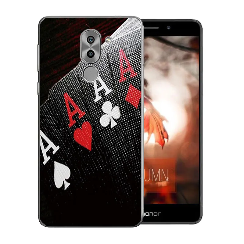 Для Huawei Honor 6X прозрачные чехлы для телефона Мягкая силиконовая задняя крышка с
