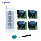 Универсальный беспроводной пульт дистанционного управления 433 МГц, 12 в пост. Тока, 1 канальный радиочастотный релейный модуль приемника и 433 МГц передатчик, светильник, переключатель