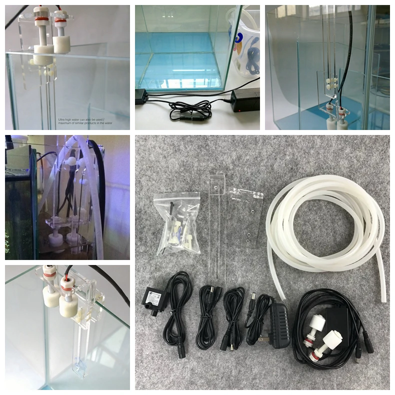 aquarium auxiliary equipment automatic electronic controlled floated feeding of water for fish tank supplement | Дом и сад